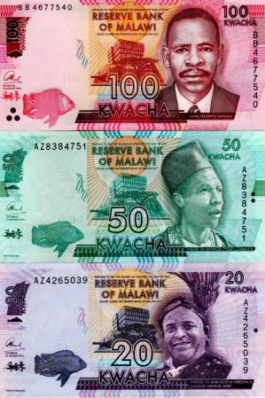Malawi 20-50-100-200-500-1000, set 6 bancnote, necirculate [3]