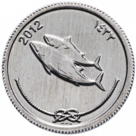 Maldive 5 laari, 2012 UNC [0]