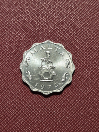 Monede Europa - Malta 5 mils 1972