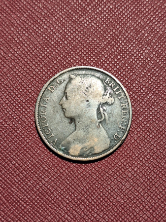 Monede straine - Marea Britanie 1 penny 1883