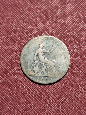 Marea Britanie 1 penny 1893 [1]
