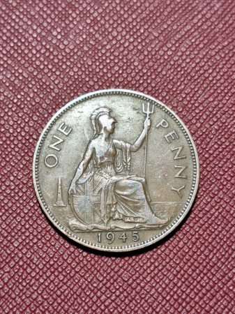 Monede - Marea Britanie 1 Penny 1945