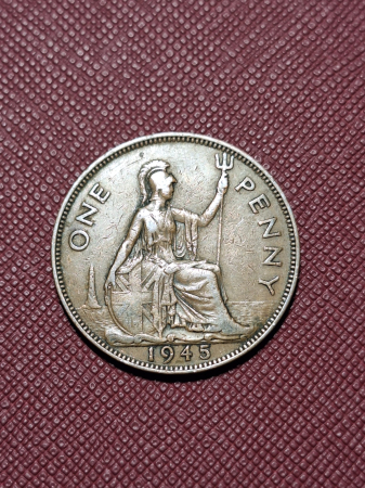 Marea Britanie 1 Penny 1945 [1]