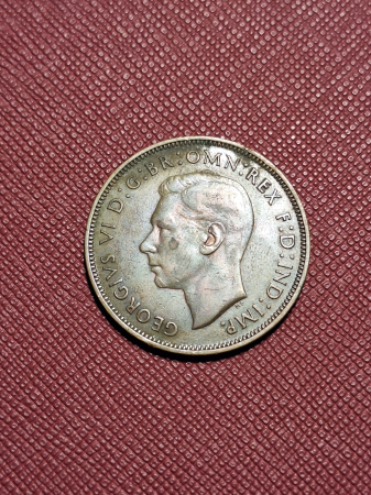 Monede straine - Marea Britanie 1 penny 1947