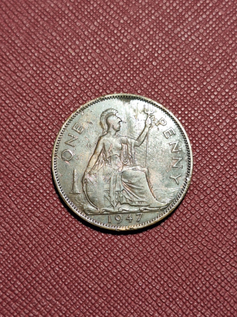 Marea Britanie 1 penny 1947 [1]