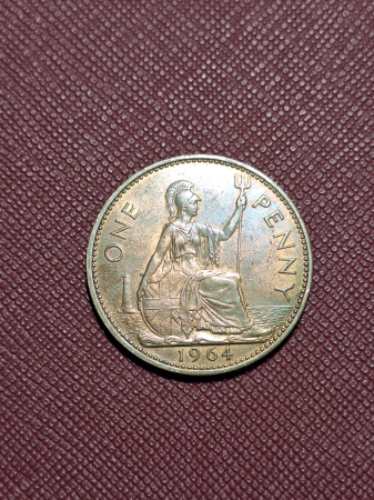 Marea Britanie 1 penny 1964 [1]
