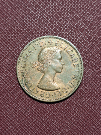 Monede straine - Marea Britanie 1 penny 1965