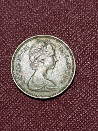 Monede Europa - Marea Britanie 2 new pence 1971