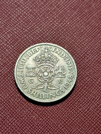 Monede - Marea Britanie 2 Shillingi 1948