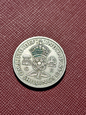 Monede - Marea Britanie 2 Shillingi 1948