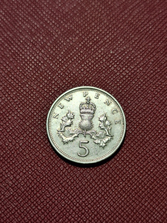 Marea Britanie 5 new pence 1970 [1]