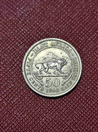Marea Britanie - Africa de Est 50 centi 1960 [1]