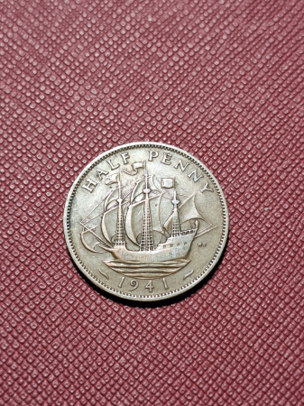 Monede - Marea Britanie Half Penny 1941