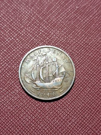Monede - Marea Britanie Half Penny 1946