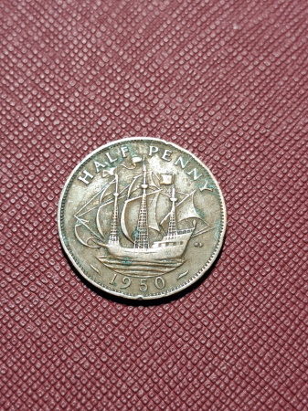 Monede - Marea Britanie Half Penny 1950