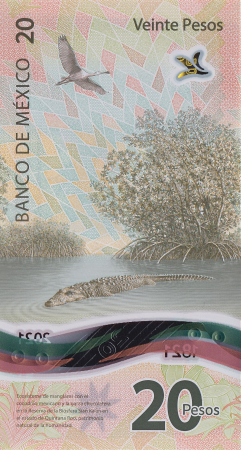 Mexic 20 Pesos 2021 (polimer; 200 ani Independenta), necirculata [1]