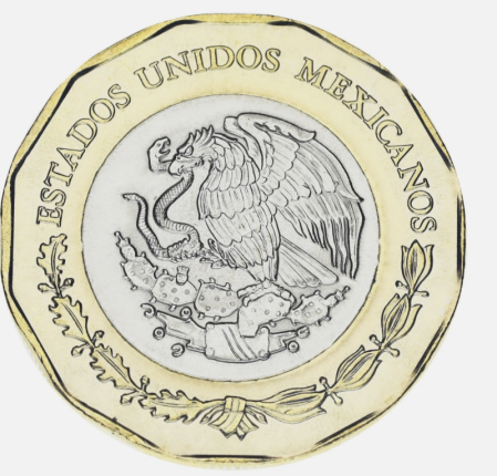 Mexic 20 pesos 2023 - 500 de ani de la fondarea orașului Colima UNC [1]