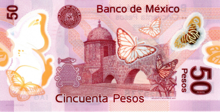 Mexic - Mexic 50 Pesos 2019, polimer, necirculata