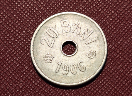 Moneda Romania, 20 Bani 1906, Coroana Regala [1]