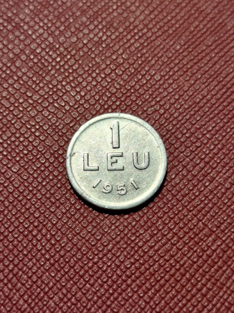 Moneda Romania - RPR - 1 LEU 1951 [1]