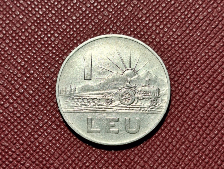 Moneda Romania - RSR - 1 LEU 1966 [0]