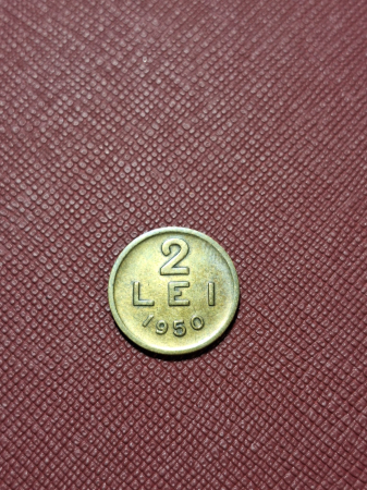 Monede Romania - Moneda Romania - RPR - 2 LEI 1950
