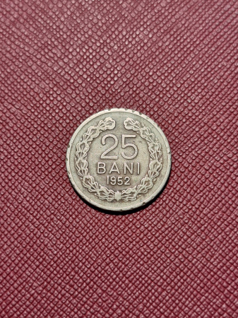 Monede Romania - Moneda Romania - RPR - 25 BANI 1952