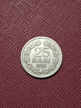 Monede Romania - Moneda Romania - RPR - 25 BANI 1952