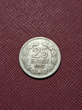 Monede Romania - Moneda Romania - RPR - 25 BANI 1952