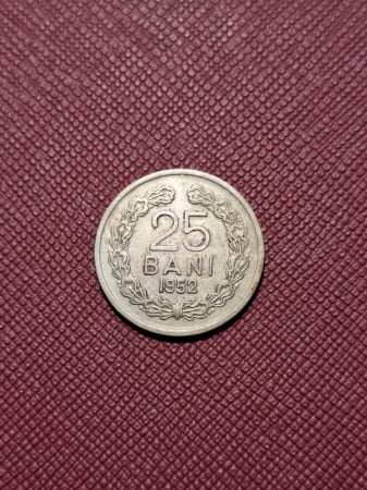 Monede Romania - Moneda Romania - RPR - 25 BANI 1952