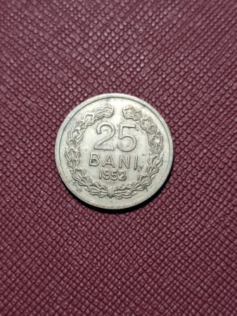 Monede Romania - Moneda Romania - RPR - 25 BANI 1952