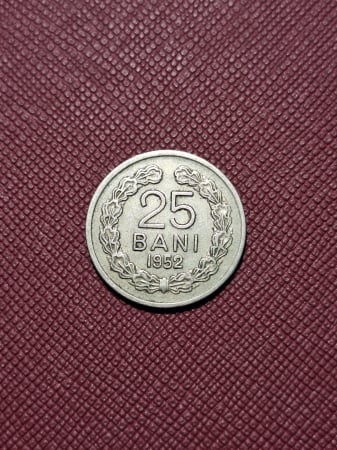 Monede Romania - Moneda Romania - RPR - 25 BANI 1952
