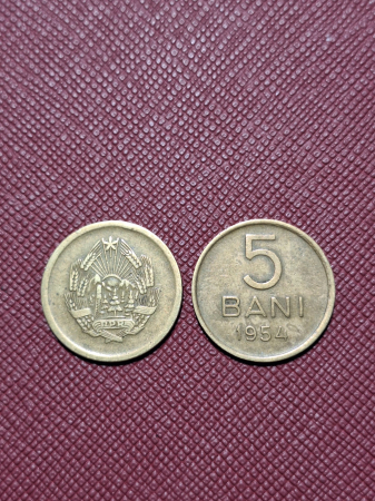 Monede - Moneda Romania - RPR - 5 BANI 1954