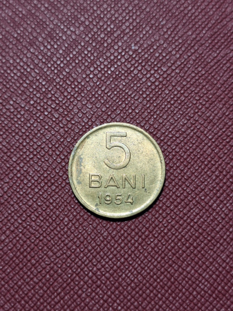 Monede - Moneda Romania - RPR - 5 BANI 1954, stare foarte buna