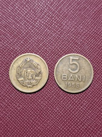 Monede - Moneda Romania - RPR - 5 BANI 1955