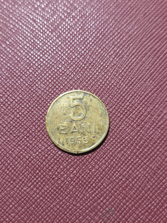 Monede Romania - Moneda Romania - RPR - 5 BANI 1955, usor turtita