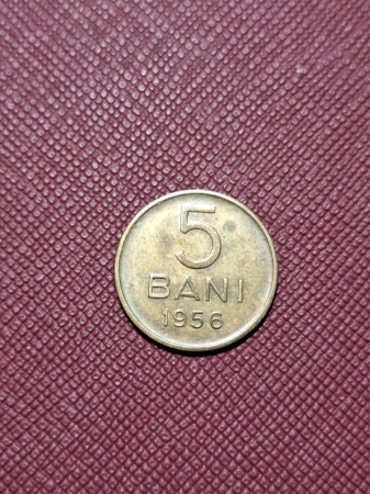 Monede - Moneda Romania - RPR - 5 BANI 1956, stare foarte buna