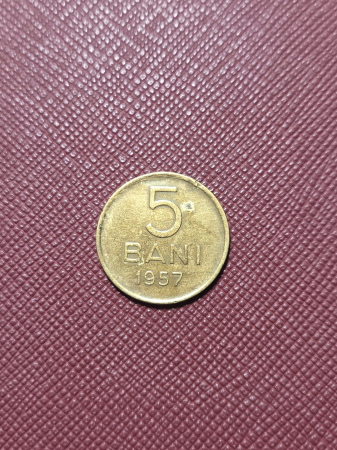 Monede Romania - Moneda Romania - RPR - 5 BANI 1957