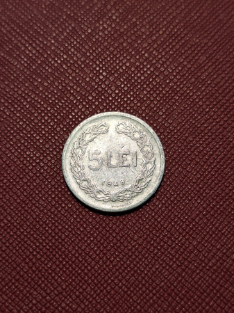 Monede - Moneda Romania - RPR - 5 LEI 1948