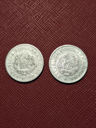 Monede Romania - RPR - 5 LEI 1949 + 5 LEI 1950 [1]