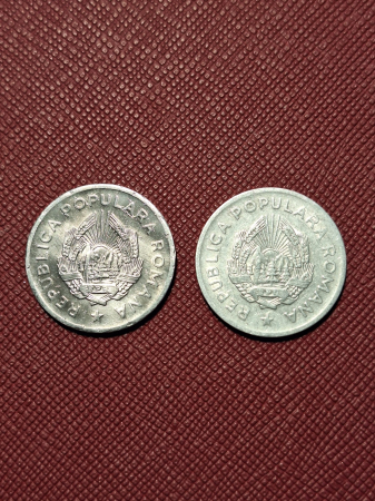 Monede Romania - RPR - 5 LEI 1949 + 5 LEI 1950 [1]