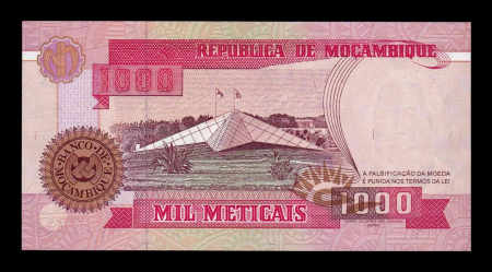 Mozambic 1000 Meticais 1991, Eduardo Mondlane, necirculata [1]
