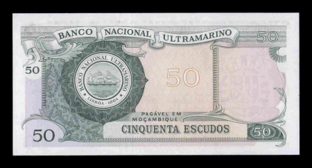 Mozambic 50 Escudos 1976, necirculata [1]