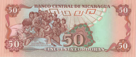NICARAGUA 50 Cordobas 1985, necirculata [0]