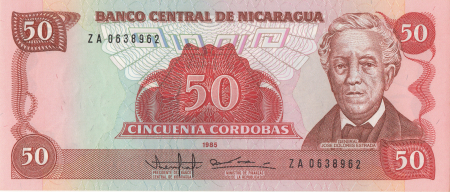 NICARAGUA 50 Cordobas 1985, necirculata [1]