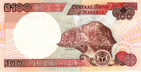 Nigeria 100 Naira 2014, necirculata [1]