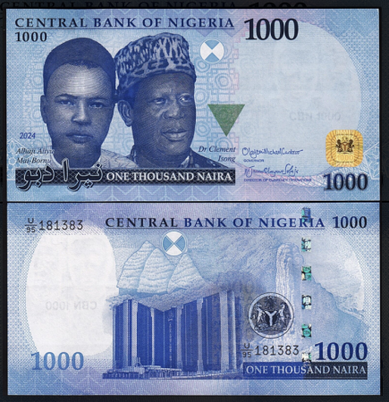 Nigeria - Nigeria 1000 Naira 2024, necirculata