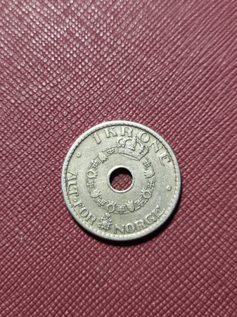 Monede Europa - Norvegia 1 coroana 1939
