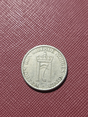 Norvegia 1 coroana 1957 [1]