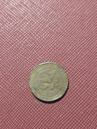 Olanda 1 cent 1904, circulata [1]